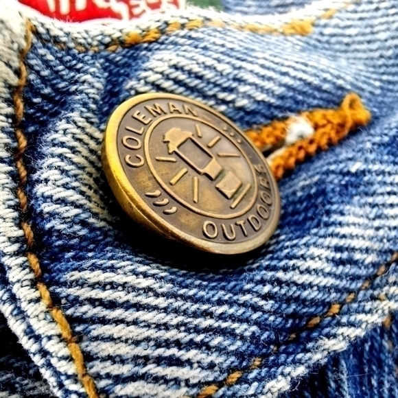 Coleman Men's 38 Cotton Jean Denim Camping Shorts - Picture 10 of 13